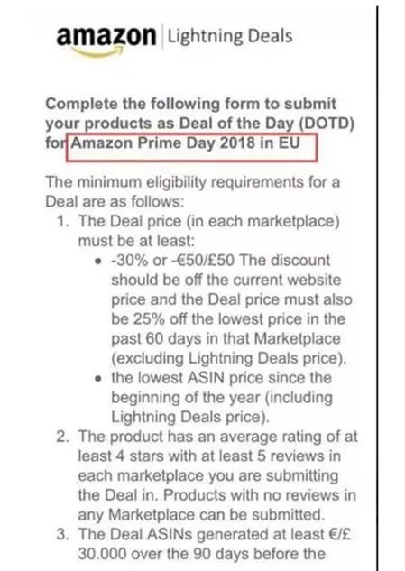 亞馬遜賣家喜訊亞馬遜簡化賣家參加Lightning deal收費結(jié)構(gòu)