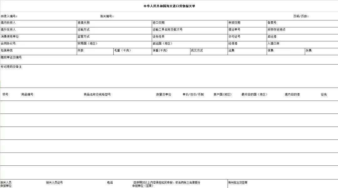 【重要】今天起，新版報(bào)關(guān)單試運(yùn)行，這些變更和注意點(diǎn)！內(nèi)附新版《海關(guān)進(jìn)出口貨物報(bào)關(guān)單》