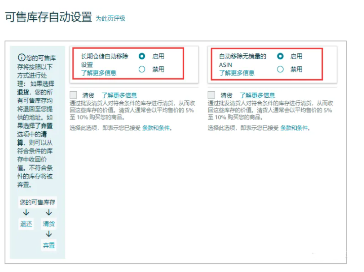 記住兩個設(shè)置，避免亞馬遜FBA移除你產(chǎn)品庫存