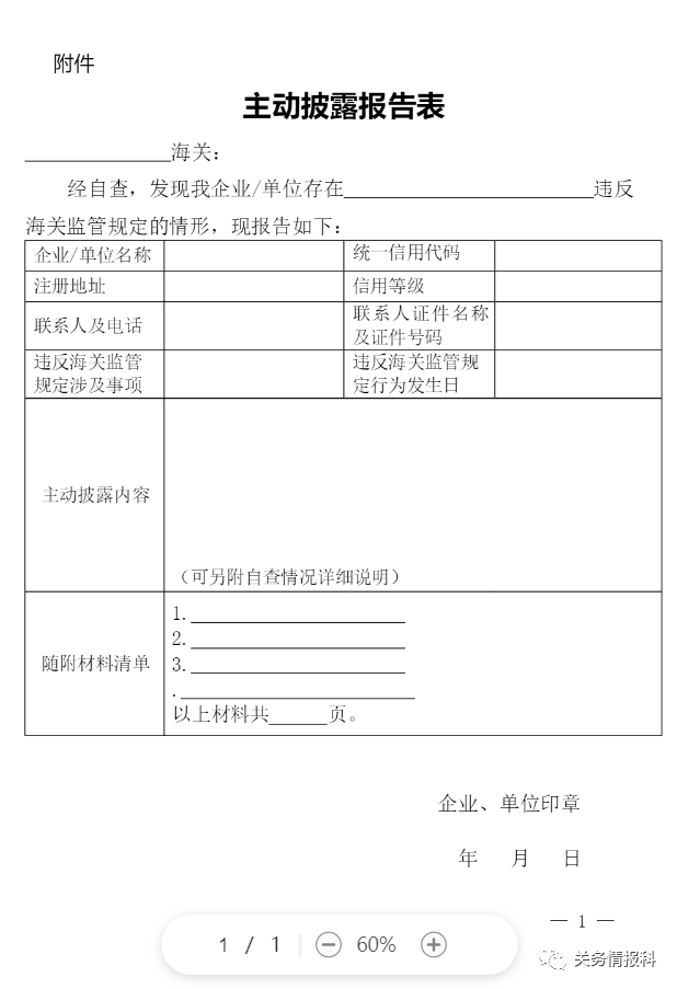 海關(guān)總署主動披露新福利：放寬容