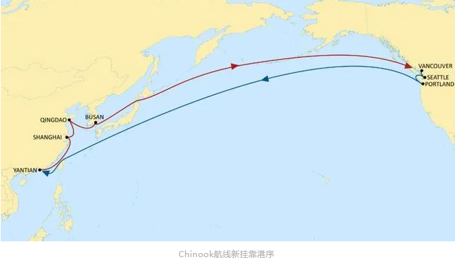 MSC更新兩航線港口掛靠